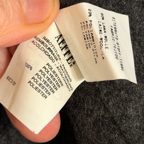 Vintage Alberta Ferretti GREY Coat - Picture 14 of 15